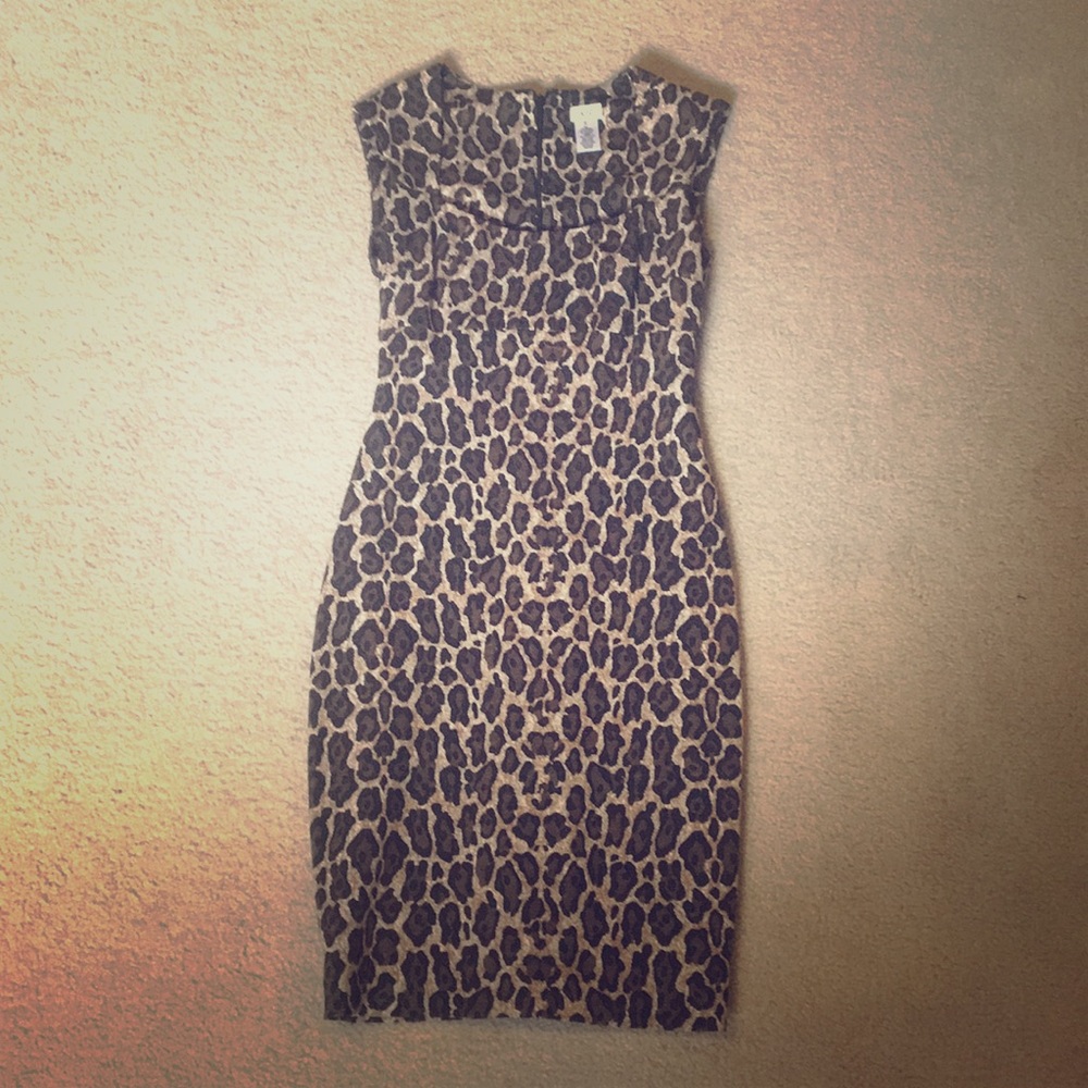 Leopard print Caché pencil dress - Size S